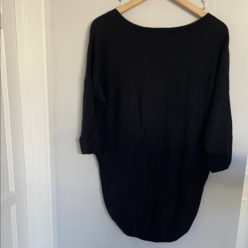 Black Sweater with Zippers size s - Picture 5 of 7